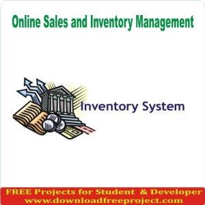 Free Online Sales and Inventory Management In PHP Projects Download