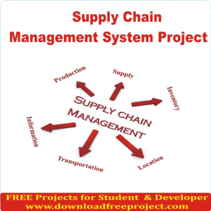 Free Online Supply Chain Management System In Java Projects Download