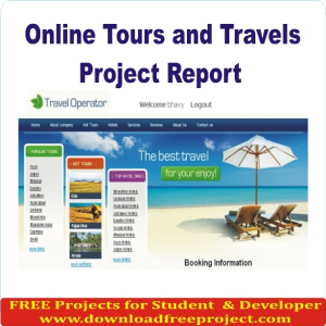 Free Online Trip Booking System In PHP Projects Download