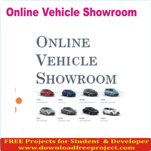 Free Online Vehicle Showroom In PHP Projects Download