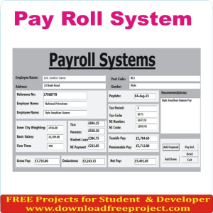 Pay Roll System