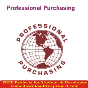 Free Professional Purchasing In Java Projects Download