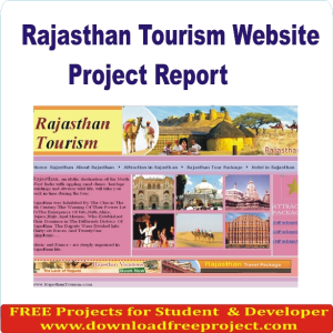 Free Rajasthan Tourism Website Project In PHP Projects Download