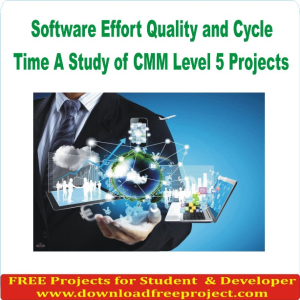 Free Software Effort, Quality, and Cycle Time In Asp.Net Projects Download