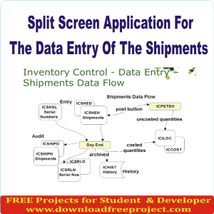 Free Split Screen Application For The Data Entry Of The Shipments In PHP Projects Download