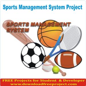 Free Sports Management System In PHP Projects Download