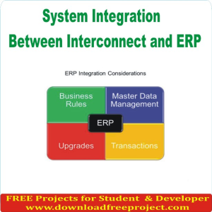 Free System Integration Between Interconnect And Erp In Java Projects Download
