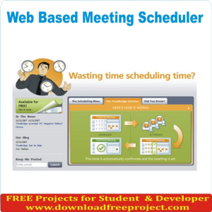 Free Web Based Meeting Scheduler In Asp.Net Projects Download