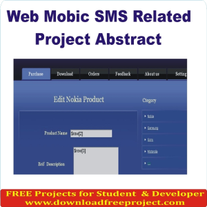 Free Web Mobic SMS Related Project In PHP Projects Download
